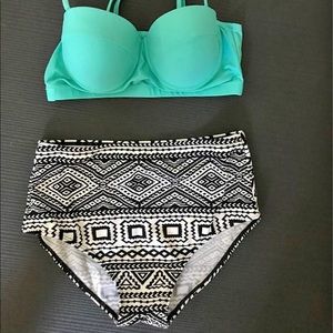 Medium two piece swim suit
